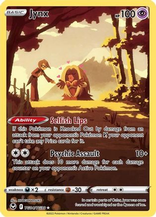 Image of Jynx (TG04/TG30) [Sword & Shield: Silver Tempest]