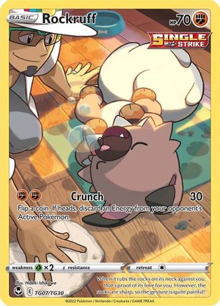 Image of Rockruff (TG07/TG30) [Sword & Shield: Silver Tempest]