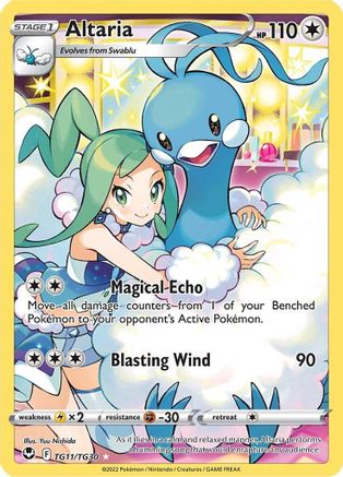 Image of Altaria (TG11/TG30) [Sword & Shield: Silver Tempest]