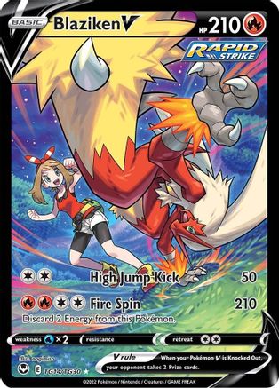 Image of Blaziken V (TG14/TG30) [Sword & Shield: Silver Tempest]