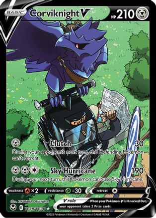 Image of Corviknight V (TG18/TG30) [Sword & Shield: Silver Tempest]