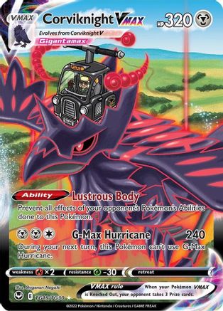 Image of Corviknight VMAX (TG19/TG30) [Sword & Shield: Silver Tempest]