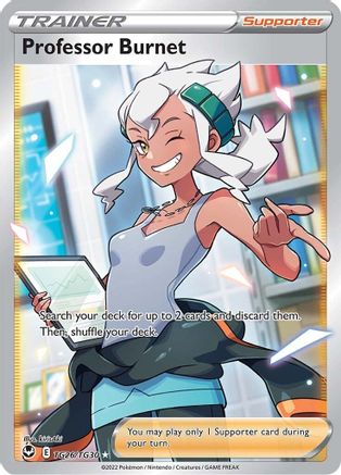 Image of Professor Burnet (TG26/TG30) [Sword & Shield: Silver Tempest]