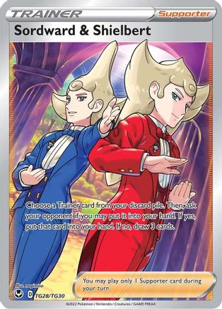 Image of Sordward & Shielbert (TG28/TG30) [Sword & Shield: Silver Tempest]