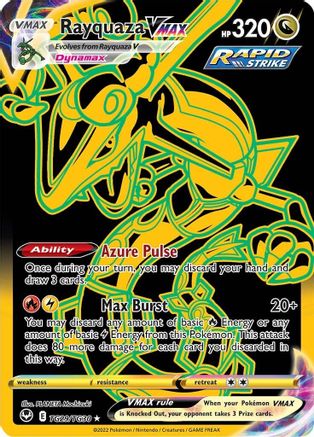 Image of Rayquaza VMAX (TG29/TG30) [Sword & Shield: Silver Tempest]
