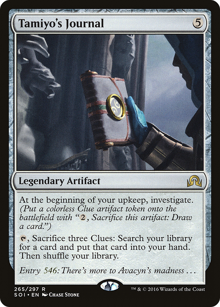 Image of Tamiyo's Journal (Entry 546) [Shadows over Innistrad]