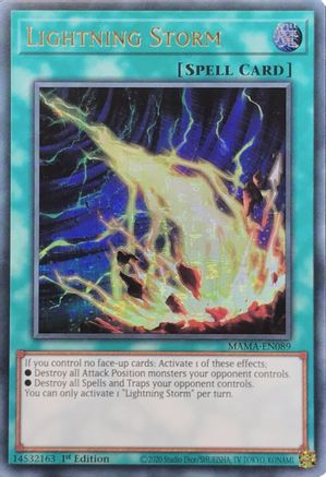 Image of Lightning Storm [MAMA-EN089] Ultra Pharaoh's Rare