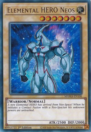 Image of Elemental HERO Neos [MAMA-EN106] Ultra Pharaoh's Rare