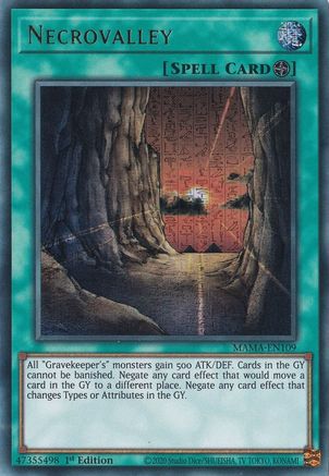 Image of Necrovalley [MAMA-EN109] Ultra Pharaoh's Rare