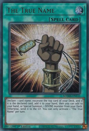 Image of The True Name [MAMA-EN113] Ultra Pharaoh's Rare