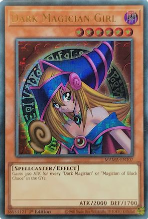 Image of Dark Magician Girl [MAMA-EN107] Ultra Pharaoh's Rare