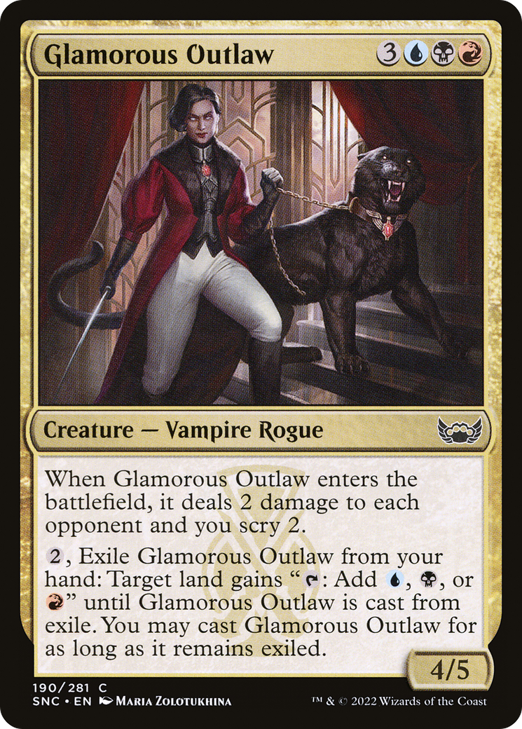 Image of Glamorous Outlaw [Streets of New Capenna]