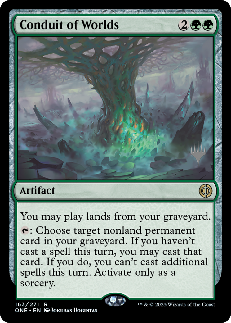 Image of Conduit of Worlds (Promo Pack) [Phyrexia: All Will Be One Promos]