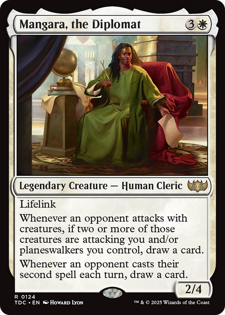 Image of Mangara, the Diplomat [Tarkir: Dragonstorm Commander]