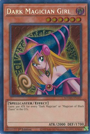 Image of Dark Magician Girl [MAMA-EN107] Secret Pharaoh's Rare