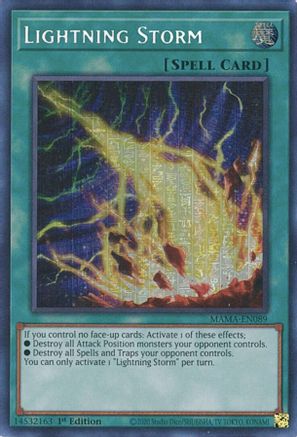 Image of Lightning Storm [MAMA-EN089] Secret Pharaoh's Rare