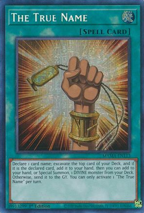 Image of The True Name [MAMA-EN113] Secret Pharaoh's Rare