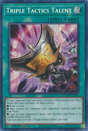 Image of Triple Tactics Talent [MAMA-EN090] Secret Pharaoh's Rare