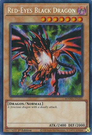 Image of Red-Eyes Black Dragon [MAMA-EN105] Secret Pharaoh's Rare