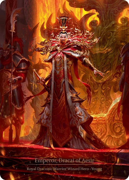 Image of Emperor, Dracai of Aesir (Marvel) [DYN001] (Dynasty)  Cold Foil