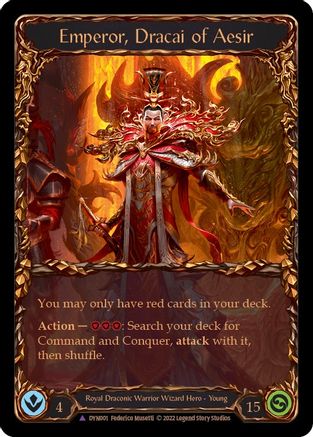 Image of Emperor, Dracai of Aesir (Marvel) [DYN001] (Dynasty)  Cold Foil