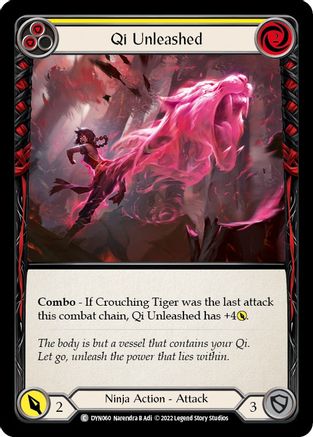 Image of Qi Unleashed (Yellow) [DYN060] (Dynasty)