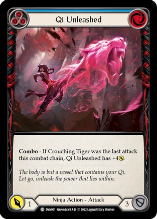 Image of Qi Unleashed (Blue) [DYN061] (Dynasty)