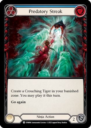 Image of Predatory Streak (Blue) [DYN064] (Dynasty)