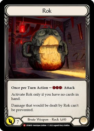 Image of Rok [DYN005] (Dynasty)  Rainbow Foil