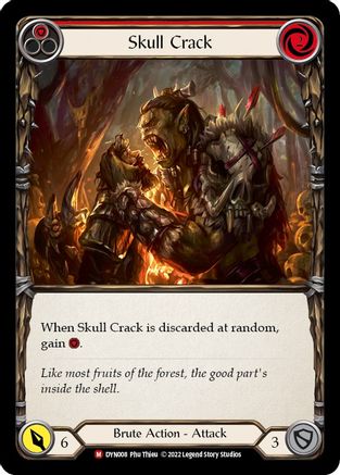 Image of Skull Crack [DYN008] (Dynasty)  Rainbow Foil