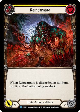 Image of Reincarnate (Yellow) [DYN011] (Dynasty)