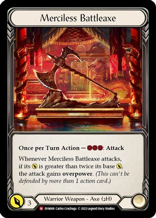 Image of Merciless Battleaxe [DYN068] (Dynasty)