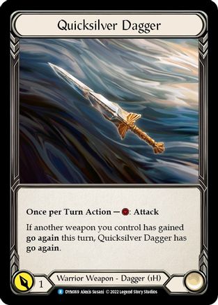 Image of Quicksilver Dagger [DYN069] (Dynasty)