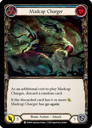 Image of Madcap Charger (Blue) [DYN018] (Dynasty)