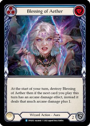 Image of Blessing of Aether (Blue) [DYN202] (Dynasty)