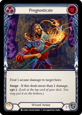 Image of Prognosticate (Blue) [DYN205] (Dynasty)