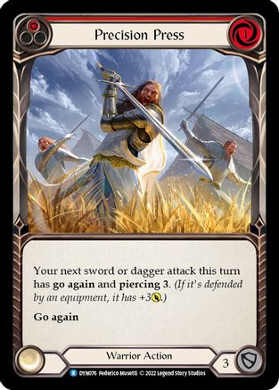 Image of Precision Press (Red) [DYN076] (Dynasty)