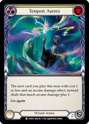 Image of Tempest Aurora (Yellow) [DYN210] (Dynasty)