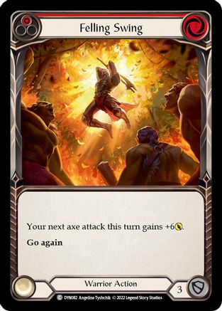 Image of Felling Swing (Red) [DYN082] (Dynasty)