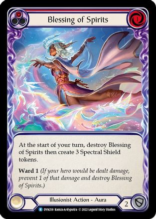 Image of Blessing of Spirits (Red) [DYN218] (Dynasty)