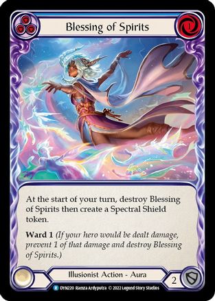 Image of Blessing of Spirits (Blue) [DYN220] (Dynasty)
