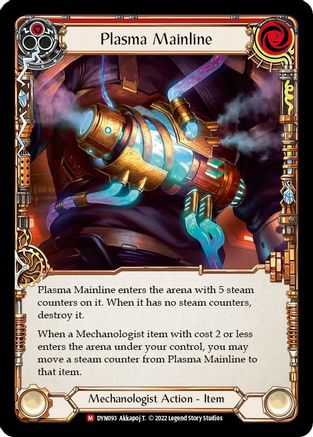 Image of Plasma Mainline [DYN093] (Dynasty)  Rainbow Foil