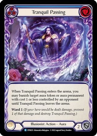 Image of Tranquil Passing (Blue) [DYN223] (Dynasty)
