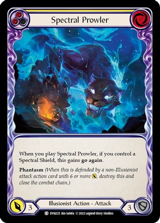 Image of Spectral Prowler (Yellow) [DYN225] (Dynasty)