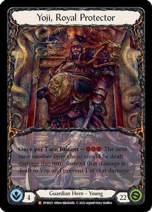 Image of Yoji, Royal Protector [DYN025] (Dynasty)
