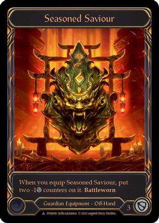 Image of Seasoned Saviour (Marvel) [DYN026] (Dynasty)  Cold Foil