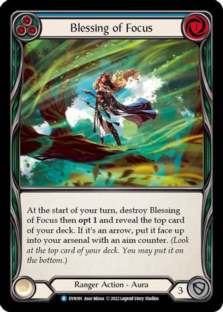 Image of Blessing of Focus (Blue) [DYN161] (Dynasty)