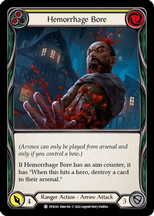 Image of Hemorrhage Bore (Yellow) [DYN163] (Dynasty)  Rainbow Foil