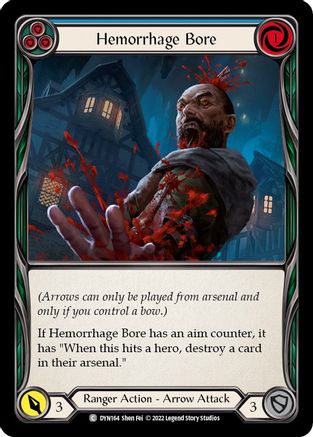 Image of Hemorrhage Bore (Blue) [DYN164] (Dynasty)  Rainbow Foil