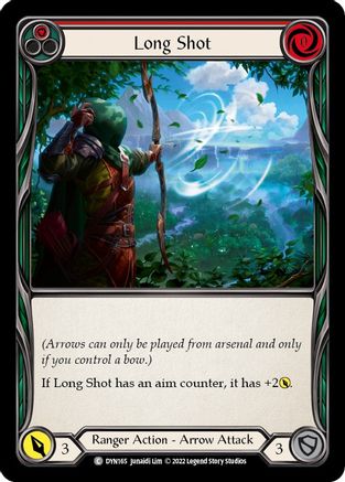 Image of Long Shot (Red) [DYN165] (Dynasty)